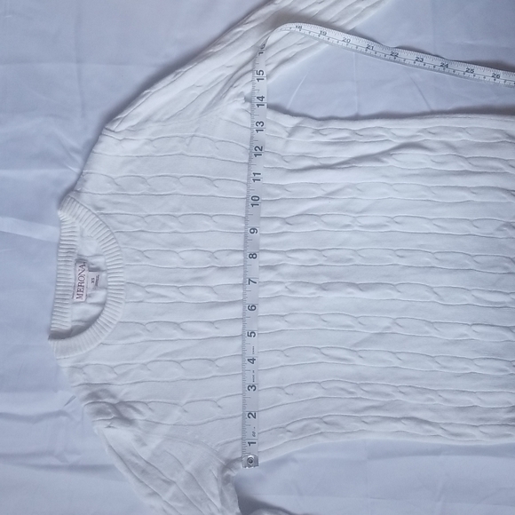 Merona Women's Cable knit Sweater size Extra Small - Picture 4 of 6